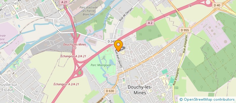 localisation de l'entreprise MADAME JENNIFER FONTAINE  DOUCHY-LES-MINES
