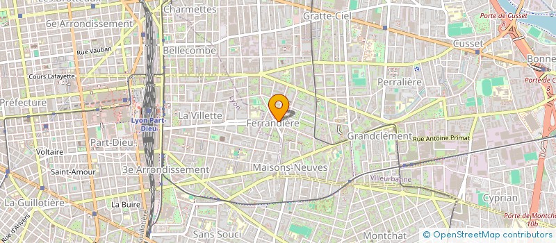 localisation de l'entreprise MADAME JENNIFER FORIER  VILLEURBANNE