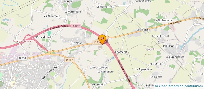 localisation de l'entreprise MADAME JENNIFER FOUCHER  SAINT-HIPPOLYTE