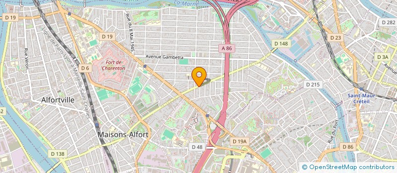 localisation de l'entreprise MADAME JENNIFER FOUQUE  MAISONS-ALFORT