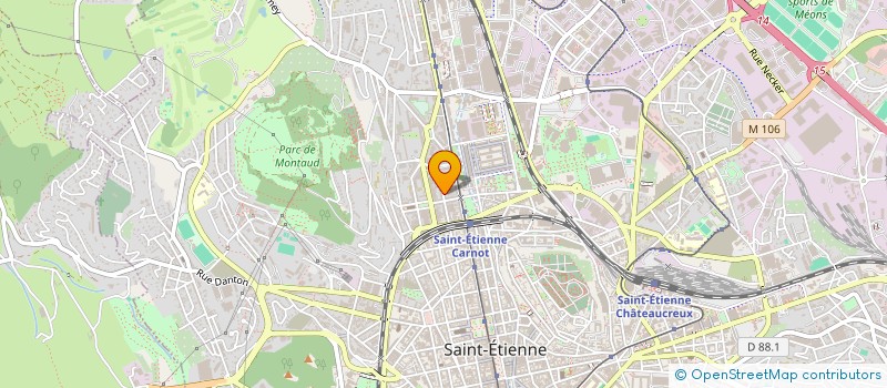 localisation de l'entreprise MADAME JENNIFER FRANCE  SAINT-ETIENNE