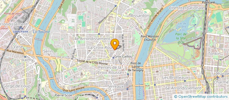 localisation de l'entreprise MADAME JENNIFER FULGENCE  LYON