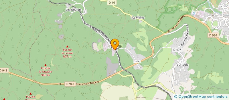 localisation de l'entreprise MADAME JENNIFER GABALDON  VOLVIC