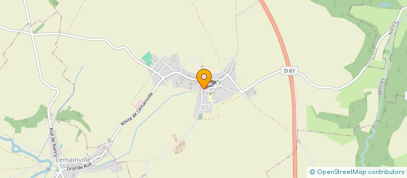 localisation de l'entreprise MADAME JENNIFER GALLET  BENNEY