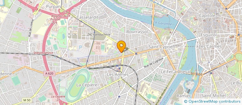 localisation de l'entreprise MADAME JENNIFER GARET à TOULOUSE