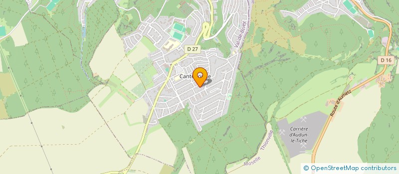 localisation de l'entreprise MADAME JENNIFER GERARD  VILLERUPT