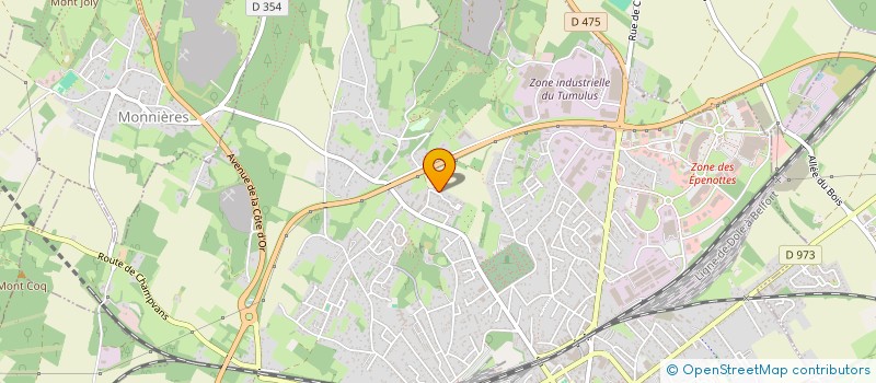 localisation de l'entreprise MADAME JENNIFER GERBER à DOLE