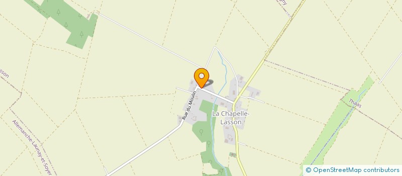 localisation de l'entreprise MADAME JENNIFER GIBIAT  LA CHAPELLE-LASSON