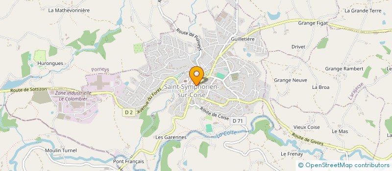 localisation de l'entreprise MADAME JENNIFER GIROUD à LARAJASSE