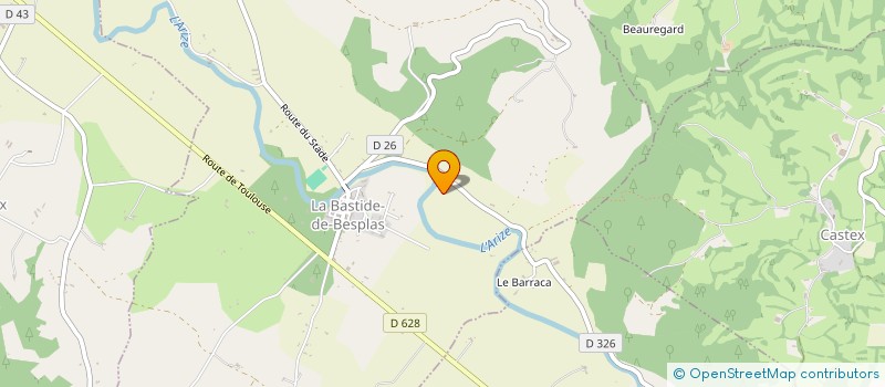 localisation de l'entreprise MADAME JENNIFER GONY à DAUMAZAN-SUR-ARIZE