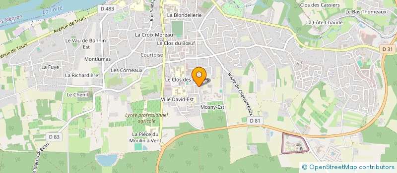 localisation de l'entreprise MADAME JENNIFER GOUJON à AMBOISE