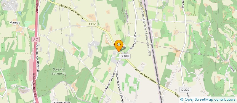 localisation de l'entreprise MADAME JENNIFER GRANGE  SAINT-BARTHELEMY-DE-VALS