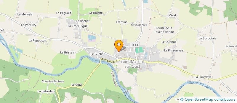 localisation de l'entreprise MADAME JENNIFER GRAS à SAINT-MARTIN-SUR-OUST
