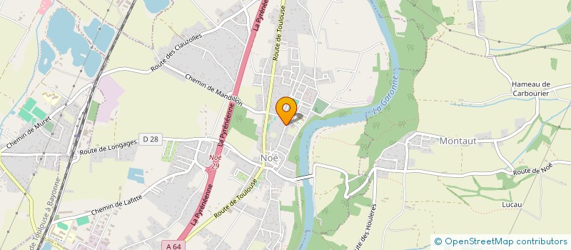 localisation de l'entreprise MADAME JENNIFER GUERIN  NOE