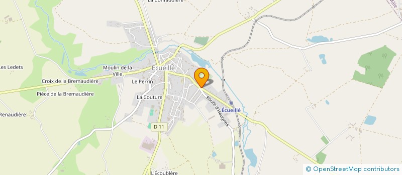 localisation de l'entreprise MADAME JENNIFER GUIARD à ECUEILLE