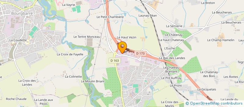 localisation de l'entreprise MADAME JENNIFER GUILLAUME  CORPS-NUDS