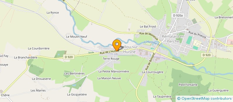 localisation de l'entreprise MADAME JENNIFER GUILLAUMOT à REMALARD-EN-PERCHE