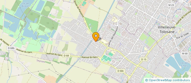 localisation de l'entreprise MADAME JENNIFER GULLERES  FROUZINS