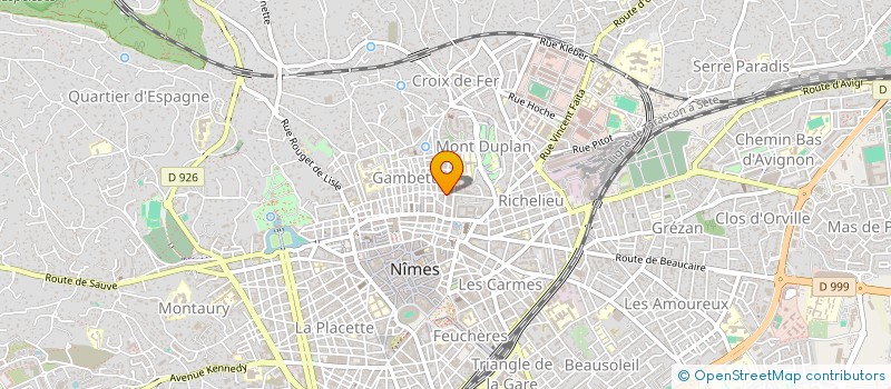 localisation de l'entreprise MADAME JENNIFER GUZZI  NIMES