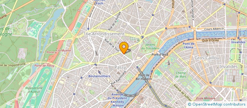 localisation de l'entreprise MADAME JENNIFER HANNA  PARIS