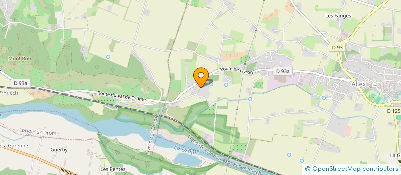 localisation de l'entreprise MADAME JENNIFER HARMANT  ALLEX