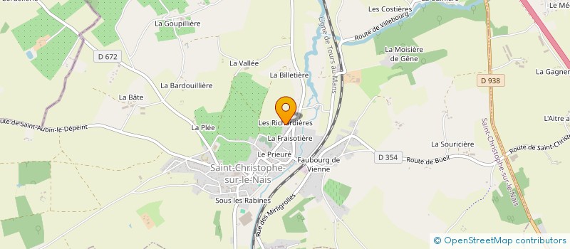 localisation de l'entreprise MADAME JENNIFER HAUBERT  SAINT-CHRISTOPHE-SUR-LE-NAIS