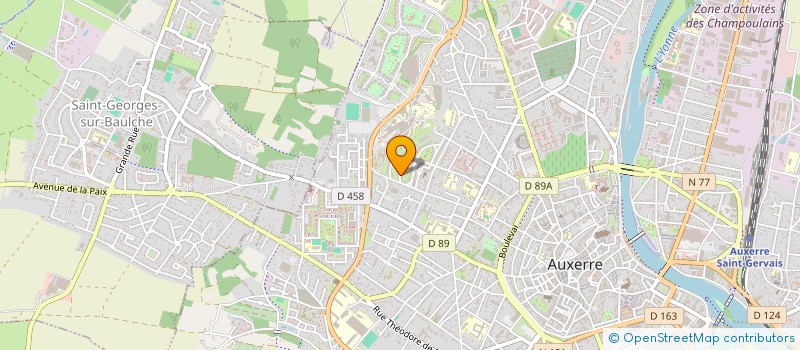 localisation de l'entreprise MADAME JENNIFER HAY à AUXERRE