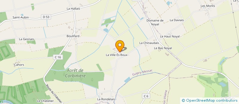 localisation de l'entreprise MADAME JENNIFER HERVOT  GUIPRY-MESSAC