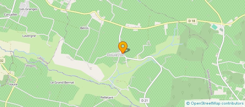 localisation de l'entreprise MADAME JENNIFER HOLDEN  FLAUJAGUES