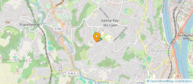 localisation de l'entreprise MADAME JENNIFER HOLDER à SAINTE-FOY-LES-LYON