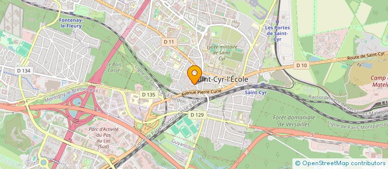 localisation de l'entreprise MADAME JENNIFER HOUNHOUIVOU à SAINT-CYR-L'ECOLE