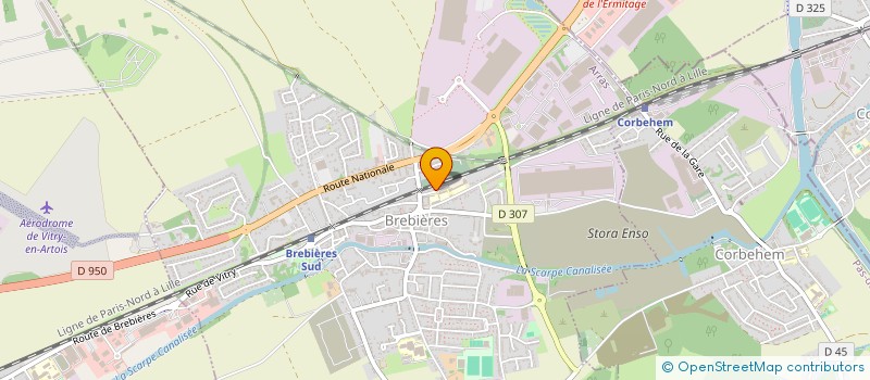 localisation de l'entreprise MADAME JENNIFER HUIS  BREBIERES