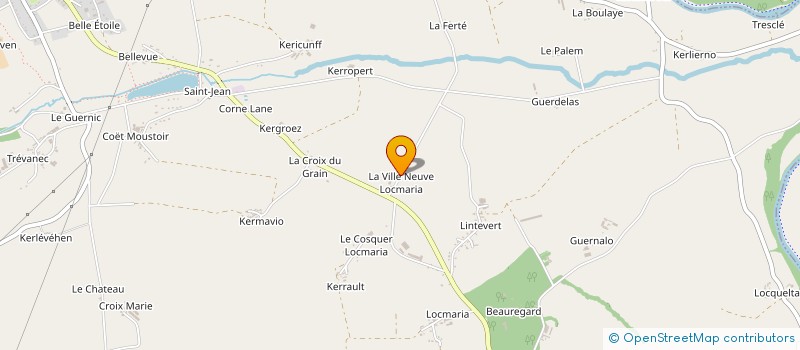 localisation de l'entreprise MADAME JENNIFER IBBOTSON  CLEGUEREC