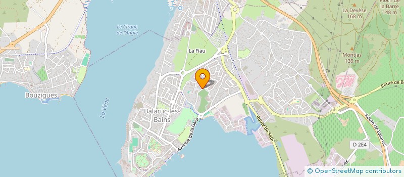 localisation de l'entreprise MADAME JENNIFER JAISSE  BALARUC-LES-BAINS