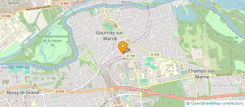 localisation de l'entreprise MADAME JENNIFER JAM à GOURNAY-SUR-MARNE