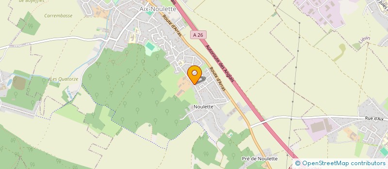 localisation de l'entreprise MADAME JENNIFER JANICKI  AIX-NOULETTE