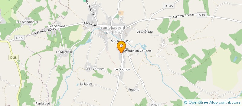localisation de l'entreprise MADAME JENNIFER JENKINS à SAINT-LAURENT-DE-CERIS
