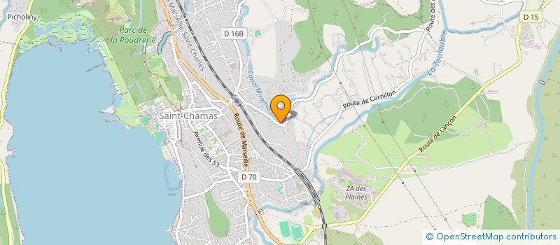 localisation de l'entreprise MADAME JENNIFER JENNIFER ER ROUGUI  SAINT-CHAMAS