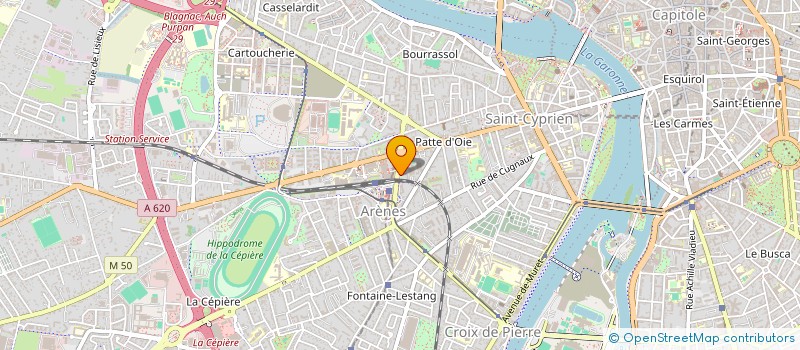 localisation de l'entreprise MADAME JENNIFER JORES à TOULOUSE
