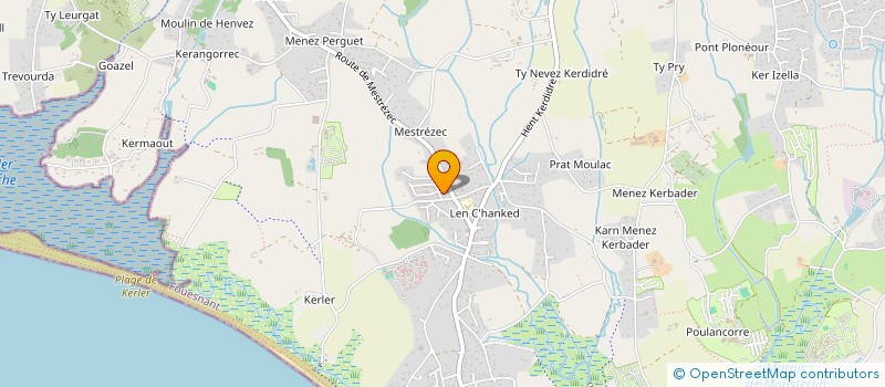 localisation de l'entreprise MADAME JENNIFER JUPIN  FOUESNANT