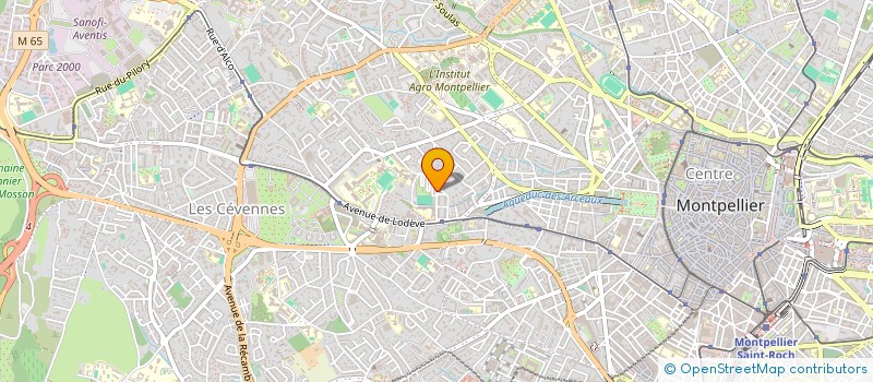 localisation de l'entreprise MADAME JENNIFER KIRAN à MONTPELLIER