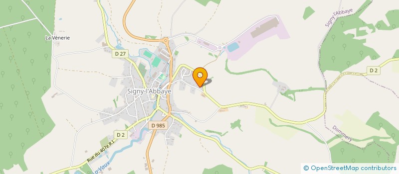 localisation de l'entreprise MADAME JENNIFER KOSMALA  SIGNY-L'ABBAYE