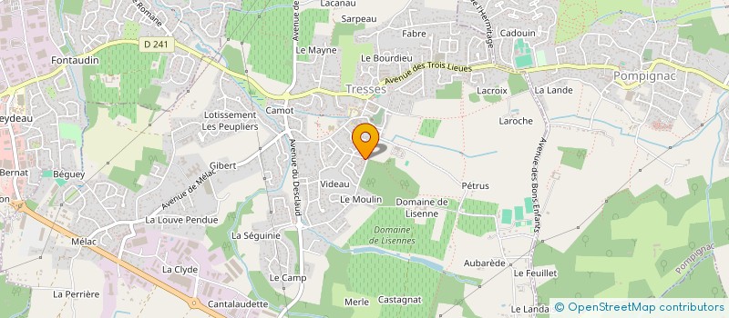 localisation de l'entreprise MADAME JENNIFER KUEHN  TRESSES