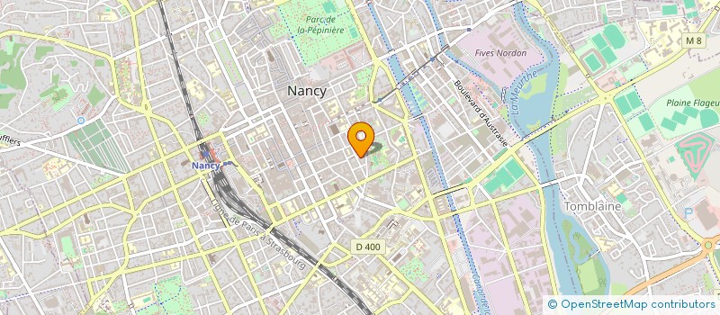 localisation de l'entreprise MADAME JENNIFER LAGABBE  NANCY