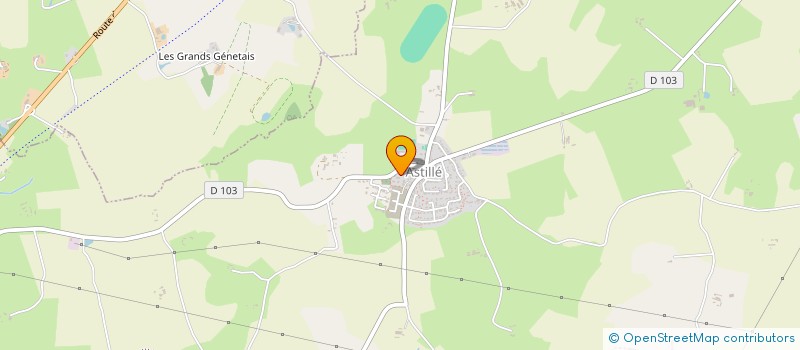 localisation de l'entreprise MADAME JENNIFER LAJON  ASTILLE