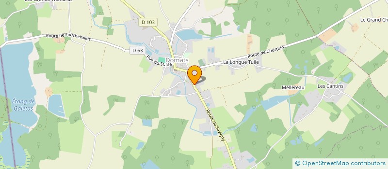 localisation de l'entreprise MADAME JENNIFER LALUQUE  CHAUMOT