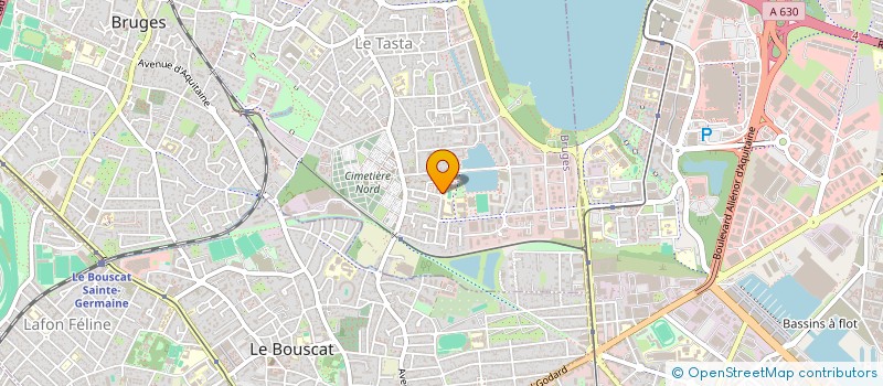 localisation de l'entreprise MADAME JENNIFER LAMARQUE  BRUGES