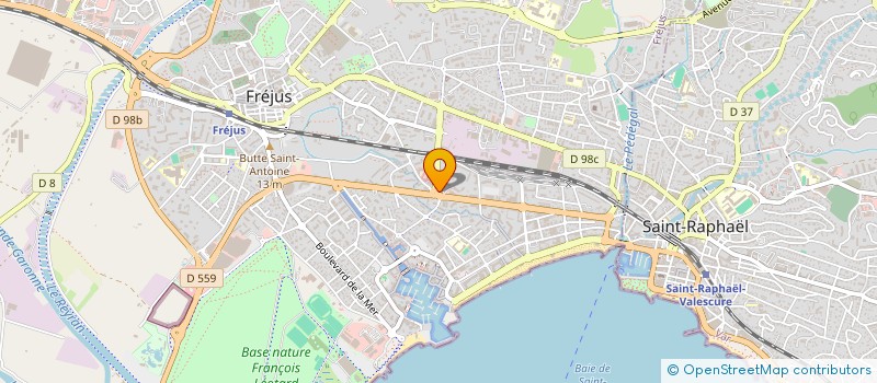 localisation de l'entreprise MADAME JENNIFER LAMIAUX à FREJUS