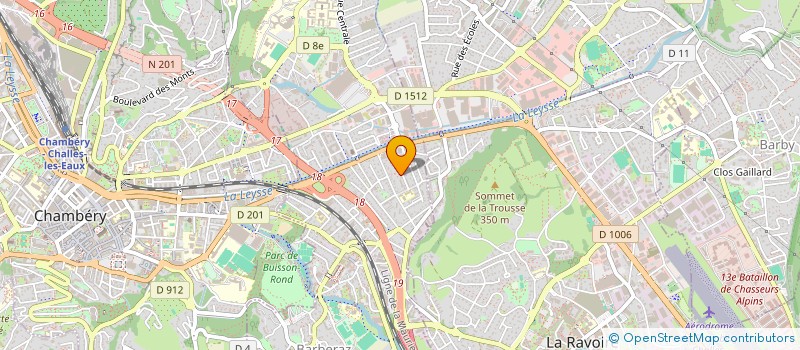 localisation de l'entreprise MADAME JENNIFER LANDO  BRISON-SAINT-INNOCENT