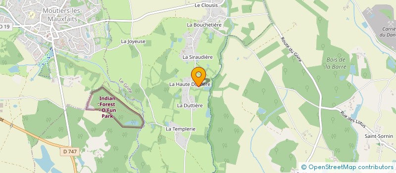 localisation de l'entreprise MADAME JENNIFER LANGDON à LE GIVRE